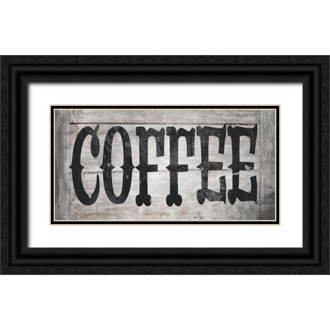 FarmFreshFarmSign V8 Black Ornate Wood Framed Art Print with Double Matting by LightBoxJournal