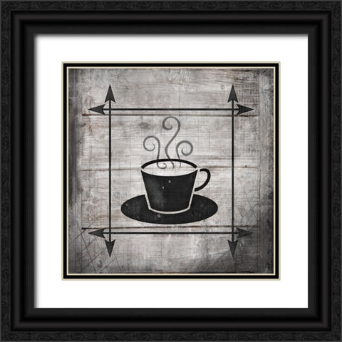 FarmFreshRiseWithTheChickens V10 Black Ornate Wood Framed Art Print with Double Matting by LightBoxJournal