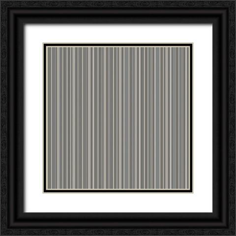 GypsyHorse CollectionSurfacePattern V1 18 Black Ornate Wood Framed Art Print with Double Matting by LightBoxJournal