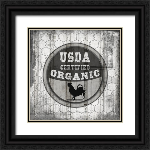 MyFarmMyWay V7 V3 Black Ornate Wood Framed Art Print with Double Matting by LightBoxJournal