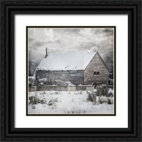 MyFarmMyWayPhotos 1 Black Ornate Wood Framed Art Print with Double Matting by LightBoxJournal