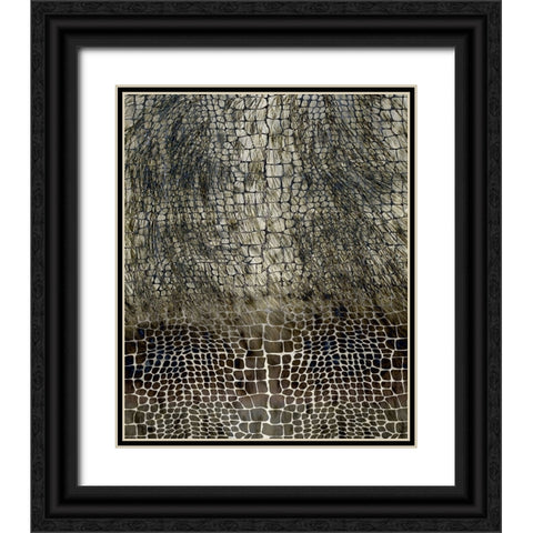 Animal_SurfacePattern V1 3 Black Ornate Wood Framed Art Print with Double Matting by LightBoxJournal