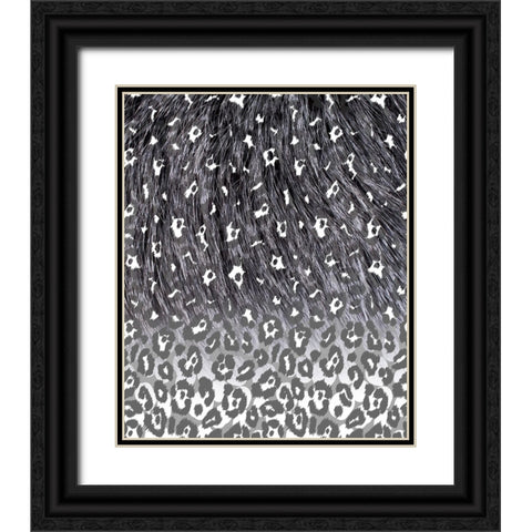 Animal_SurfacePattern V1 12 Black Ornate Wood Framed Art Print with Double Matting by LightBoxJournal