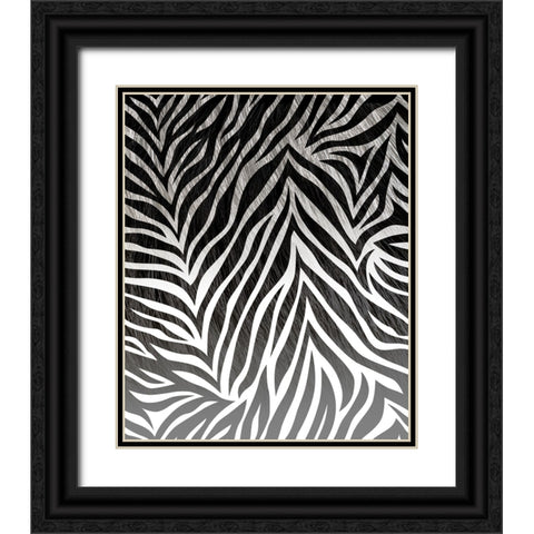Animal_SurfacePattern V1 14 Black Ornate Wood Framed Art Print with Double Matting by LightBoxJournal