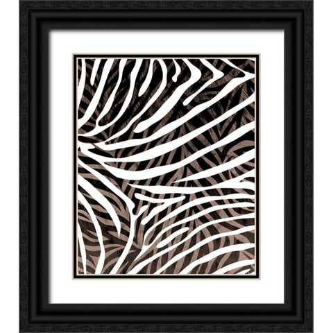 Animal_SurfacePattern V1 16 Black Ornate Wood Framed Art Print with Double Matting by LightBoxJournal