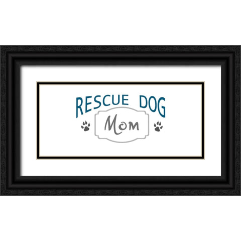 R10 Black Ornate Wood Framed Art Print with Double Matting by LightBoxJournal