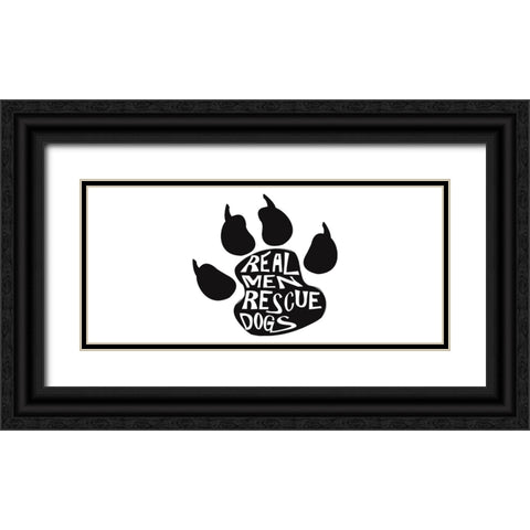 R16 Black Ornate Wood Framed Art Print with Double Matting by LightBoxJournal