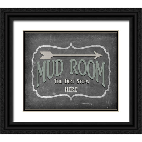 Mudroom 7_V1 Black Ornate Wood Framed Art Print with Double Matting by LightBoxJournal