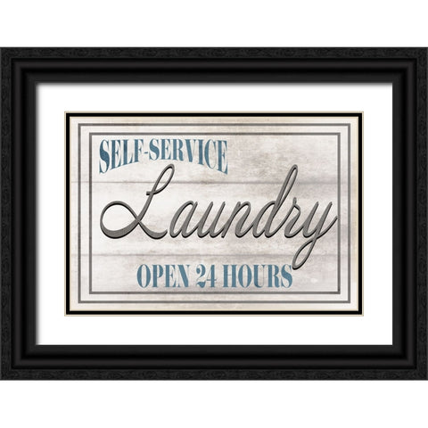 Mudroom 17 Black Ornate Wood Framed Art Print with Double Matting by LightBoxJournal