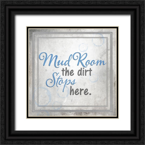 Mudroom 23 Black Ornate Wood Framed Art Print with Double Matting by LightBoxJournal