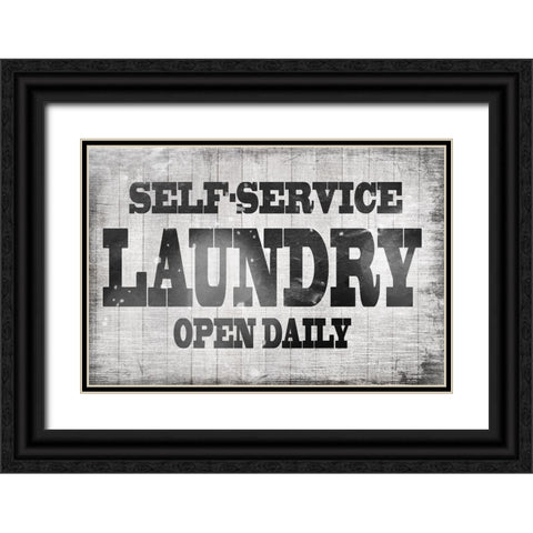 Mudroom 32 Black Ornate Wood Framed Art Print with Double Matting by LightBoxJournal