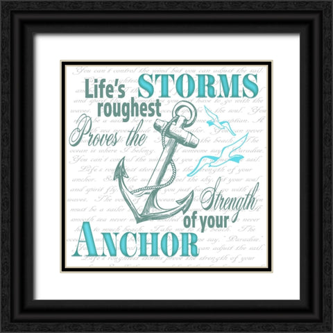Sailor Away_Sign 2 Black Ornate Wood Framed Art Print with Double Matting by LightBoxJournal