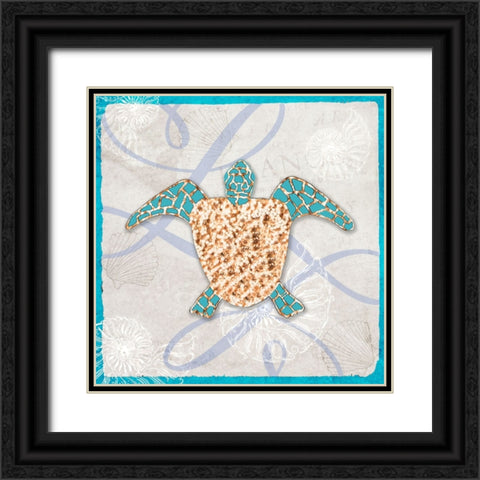 Sea Side Gypsy 2 Black Ornate Wood Framed Art Print with Double Matting by LightBoxJournal