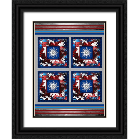 Pet Bed 4 Black Ornate Wood Framed Art Print with Double Matting by LightBoxJournal
