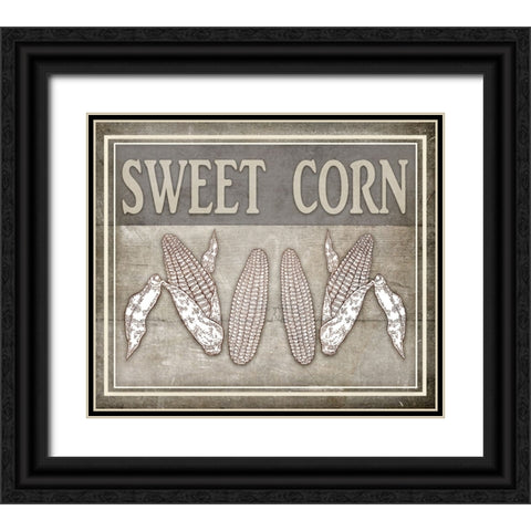 Sweet Corn 1 Black Ornate Wood Framed Art Print with Double Matting by LightBoxJournal