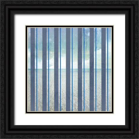 Signs_SeaLife_Repeat Black Ornate Wood Framed Art Print with Double Matting by LightBoxJournal