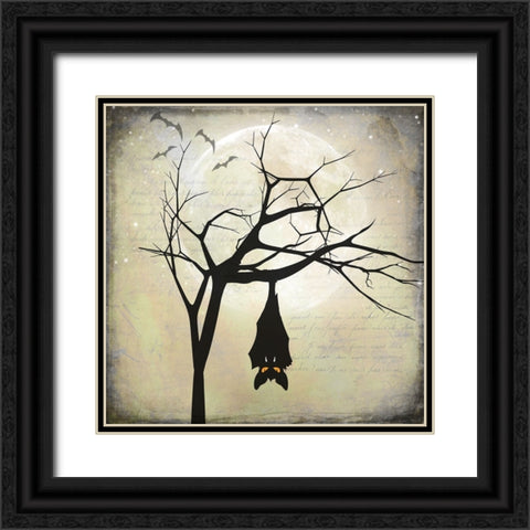 Say Boo 012 Black Ornate Wood Framed Art Print with Double Matting by LightBoxJournal