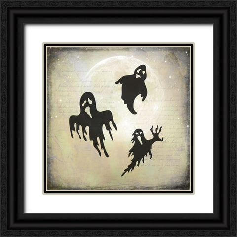 Say Boo 014 Black Ornate Wood Framed Art Print with Double Matting by LightBoxJournal