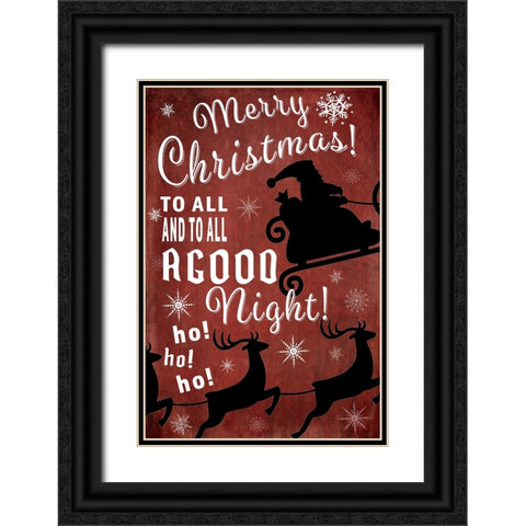 25 Days TilChristmas 010 Black Ornate Wood Framed Art Print with Double Matting by LightBoxJournal