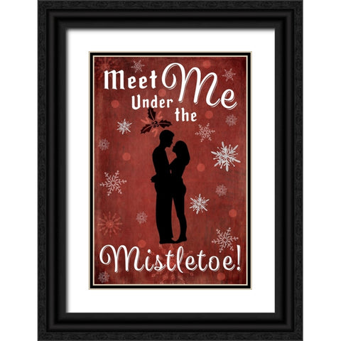 25 Days TilChristmas 033 Black Ornate Wood Framed Art Print with Double Matting by LightBoxJournal