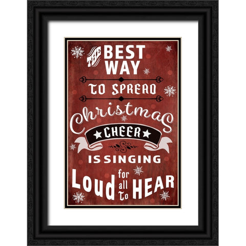 25 Days TilChristmas 035 Black Ornate Wood Framed Art Print with Double Matting by LightBoxJournal