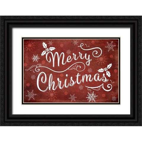 25 Days TilChristmas 037 Black Ornate Wood Framed Art Print with Double Matting by LightBoxJournal