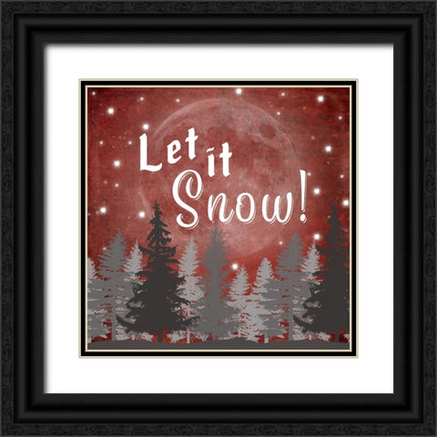 25 Days TilChristmas 039 Black Ornate Wood Framed Art Print with Double Matting by LightBoxJournal