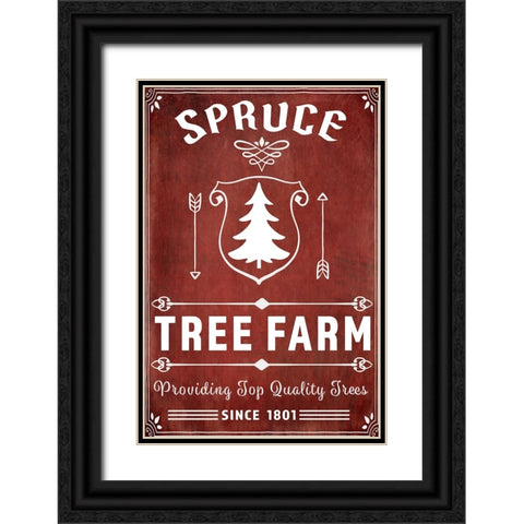 25 Days TilChristmas 044 Black Ornate Wood Framed Art Print with Double Matting by LightBoxJournal
