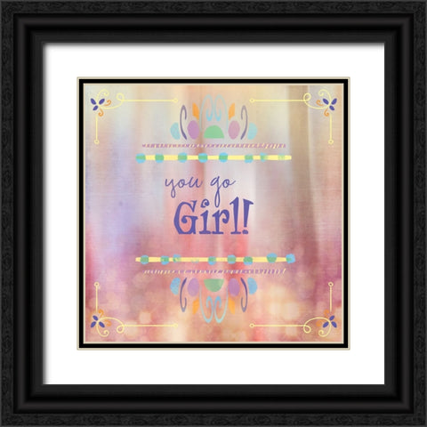 Gypsy Cherry Sign 2 Black Ornate Wood Framed Art Print with Double Matting by LightBoxJournal