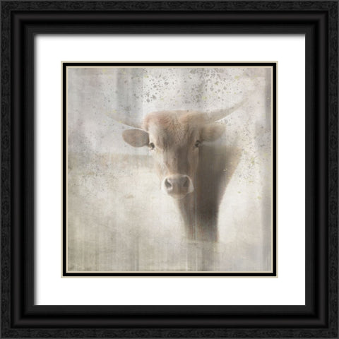 Antique Farm 05 Black Ornate Wood Framed Art Print with Double Matting by LightBoxJournal