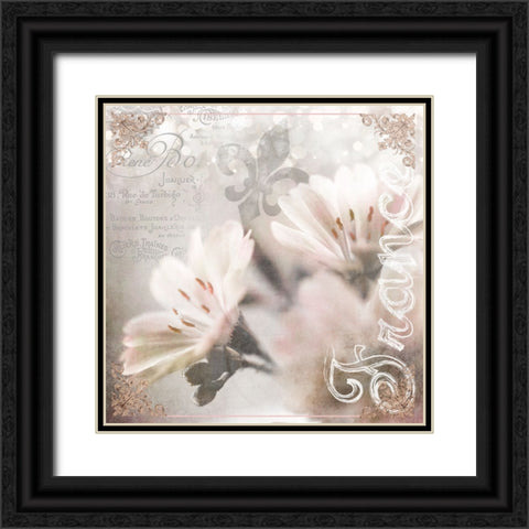 Paris 02 Black Ornate Wood Framed Art Print with Double Matting by LightBoxJournal