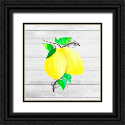 Farm Lemon 02 Black Ornate Wood Framed Art Print with Double Matting by LightBoxJournal