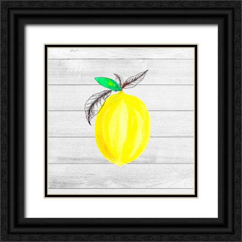 Farm Lemon 04 Black Ornate Wood Framed Art Print with Double Matting by LightBoxJournal