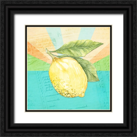 Simply Lemonade 4 Black Ornate Wood Framed Art Print with Double Matting by LightBoxJournal