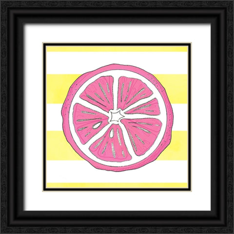 Summer time Lemon 04 Black Ornate Wood Framed Art Print with Double Matting by LightBoxJournal