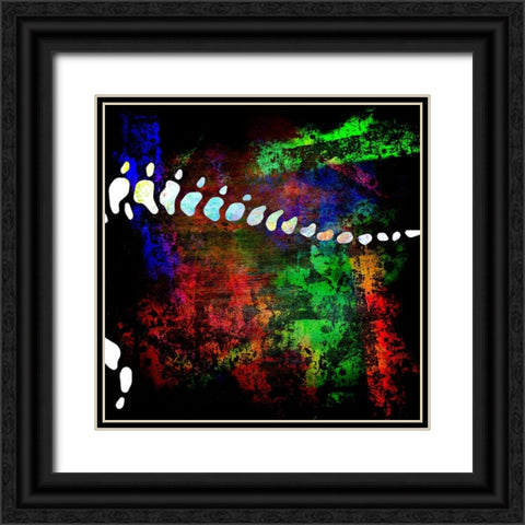 Dino Bones T-Rex series 3 Black Ornate Wood Framed Art Print with Double Matting by LightBoxJournal