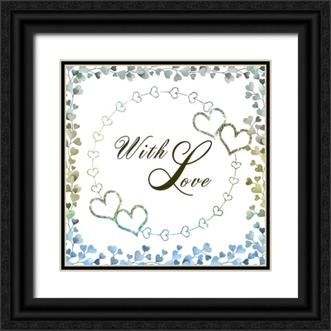 Our Love 02 Black Ornate Wood Framed Art Print with Double Matting by LightBoxJournal