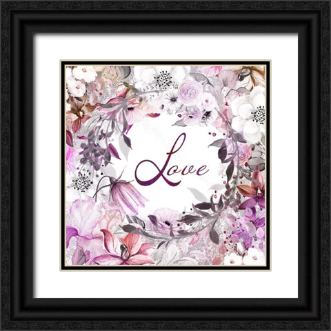 Our Love 05 Black Ornate Wood Framed Art Print with Double Matting by LightBoxJournal