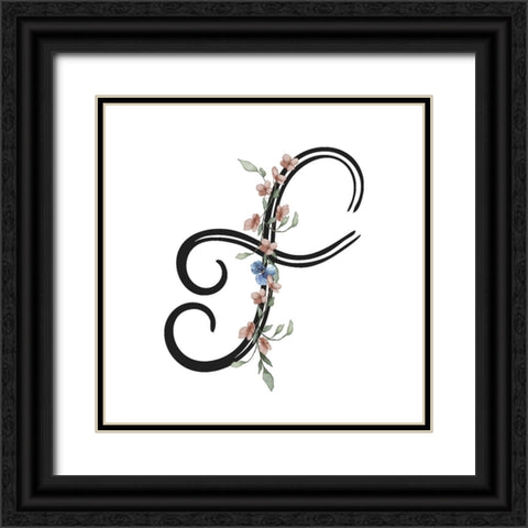 F Black Ornate Wood Framed Art Print with Double Matting by LightBoxJournal