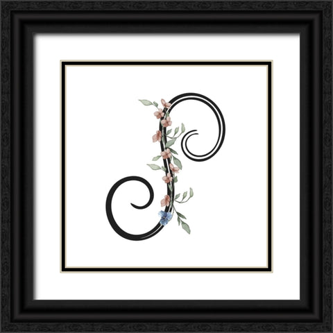 P Black Ornate Wood Framed Art Print with Double Matting by LightBoxJournal