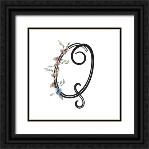 Q Black Ornate Wood Framed Art Print with Double Matting by LightBoxJournal