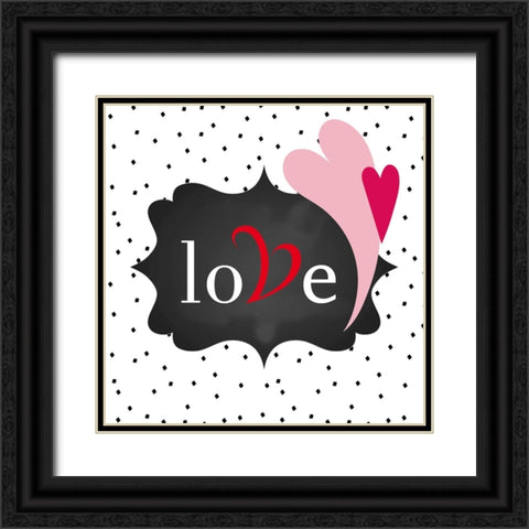 Love you 08 Black Ornate Wood Framed Art Print with Double Matting by LightBoxJournal