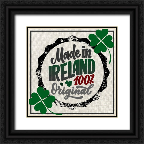 St. Patricks Day 1A Black Ornate Wood Framed Art Print with Double Matting by LightBoxJournal