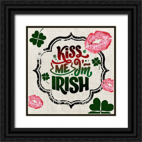 St. Patricks Day 3A Black Ornate Wood Framed Art Print with Double Matting by LightBoxJournal