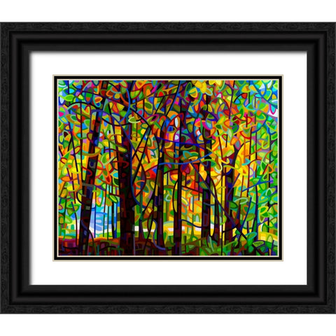 Standing Room Only Black Ornate Wood Framed Art Print with Double Matting by Budan, Mandy