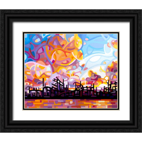 Last Call Black Ornate Wood Framed Art Print with Double Matting by Budan, Mandy