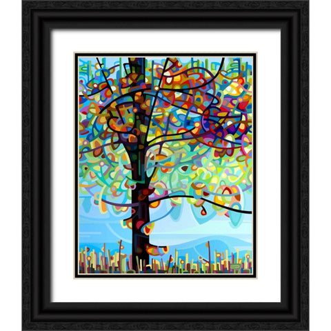 Along The River Black Ornate Wood Framed Art Print with Double Matting by Budan, Mandy