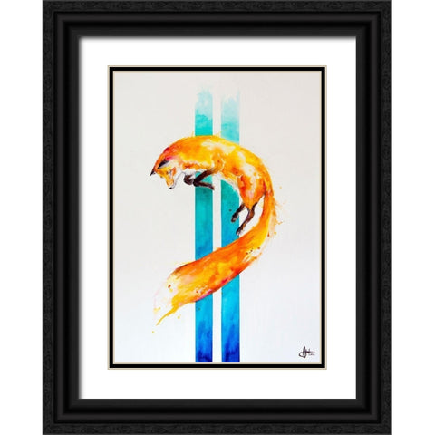 As Above-So Below Black Ornate Wood Framed Art Print with Double Matting by Allante, Marc