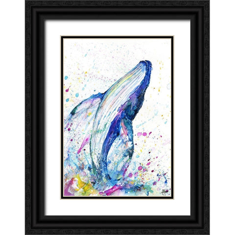 Breach Black Ornate Wood Framed Art Print with Double Matting by Allante, Marc