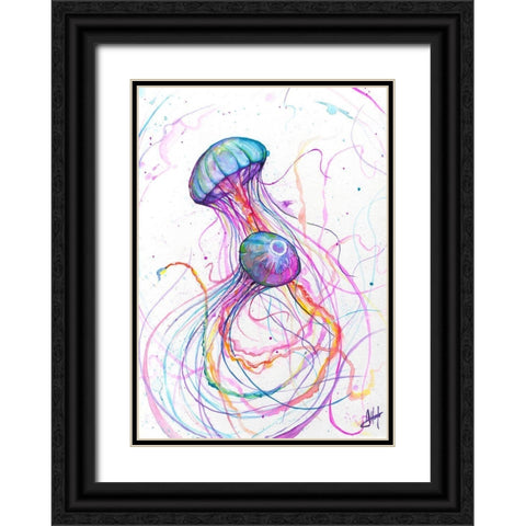 You So Jelly Black Ornate Wood Framed Art Print with Double Matting by Allante, Marc